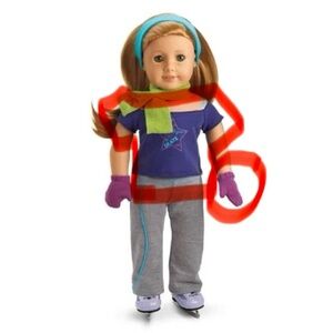 American Girl Doll Mia Practice Outfit - Shirt and Mitten only